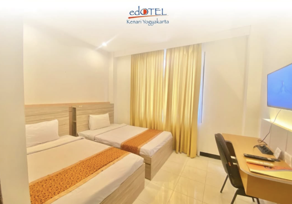 Kamar Moderate Twin Bed Moderate Room